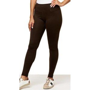 Joy Collection Luxe Performance Ultra Smooth Power Legging 809-347 Coffee Bean M